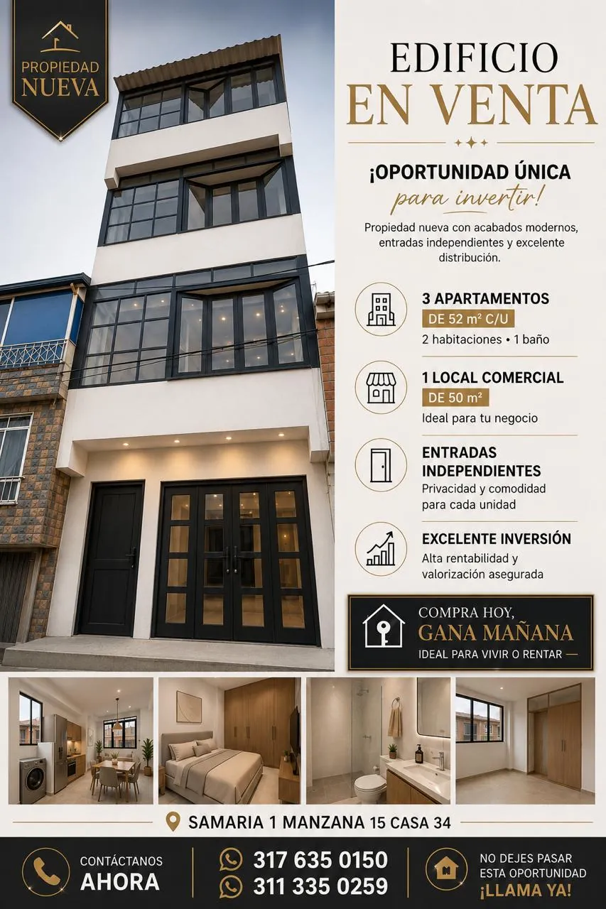 Edificio en Venta en Samaria I, Pereira, 206,0 m² — CREBI
