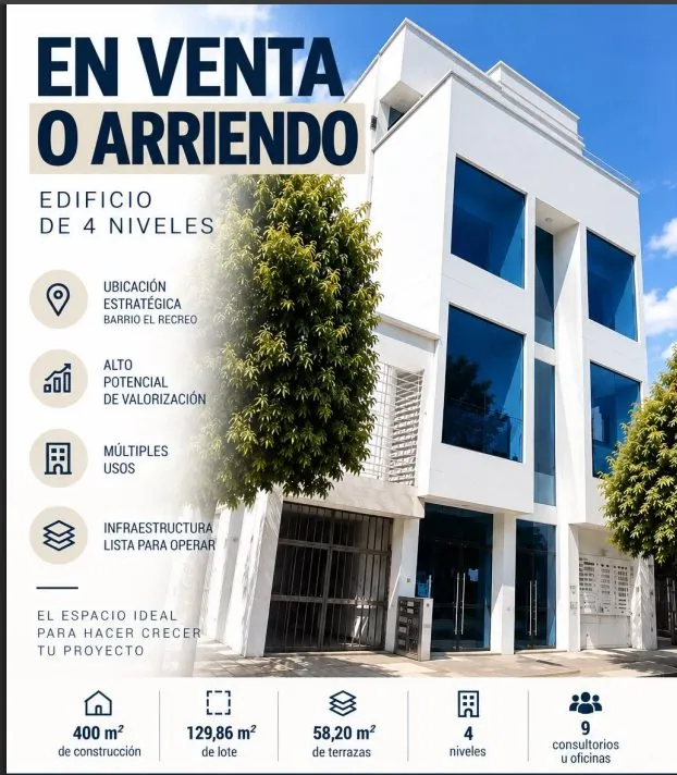 Edificio en Venta en Calle 46, Comuna 1 de Barrancabermeja, 400,0 m² — CREBI