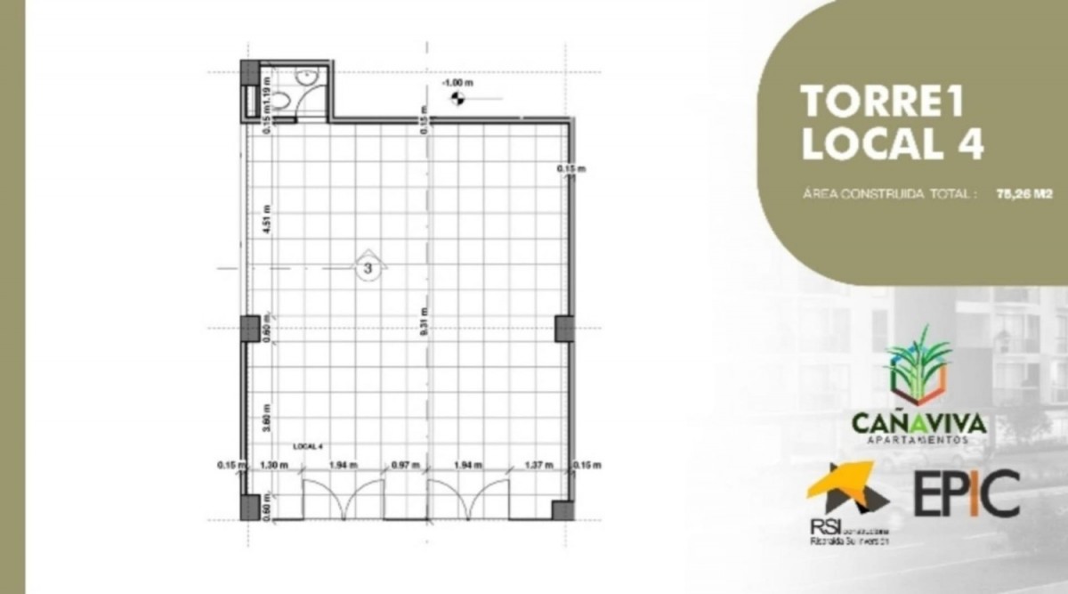 Local en Arriendo - Av 30 De Agosto, Pereira, 75,002 m² (foto 2) — CREBI
