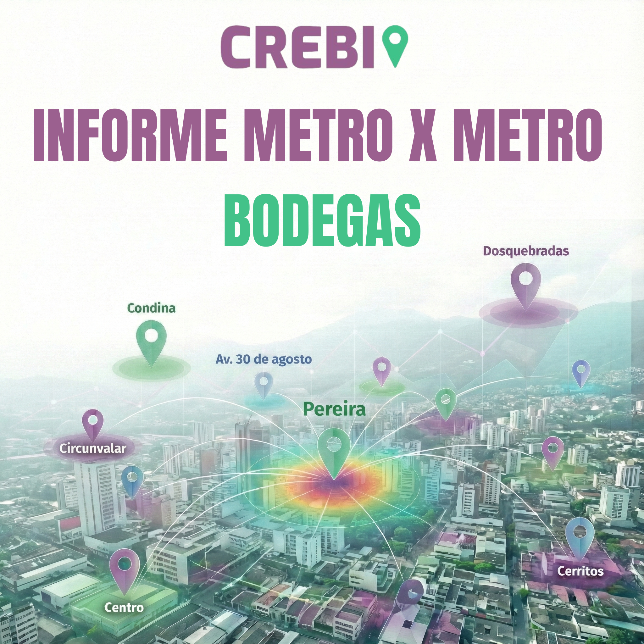 Bodegas en  Pereira  y Dosquebradas 2025: Guía estratégica por zonas Informe Metro X Metro