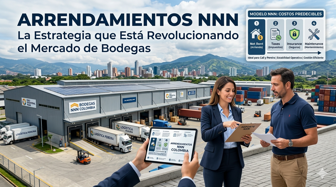 Arrendamientos NNN: La Estrategia que Está Revolucionando el Mercado de Bodegas