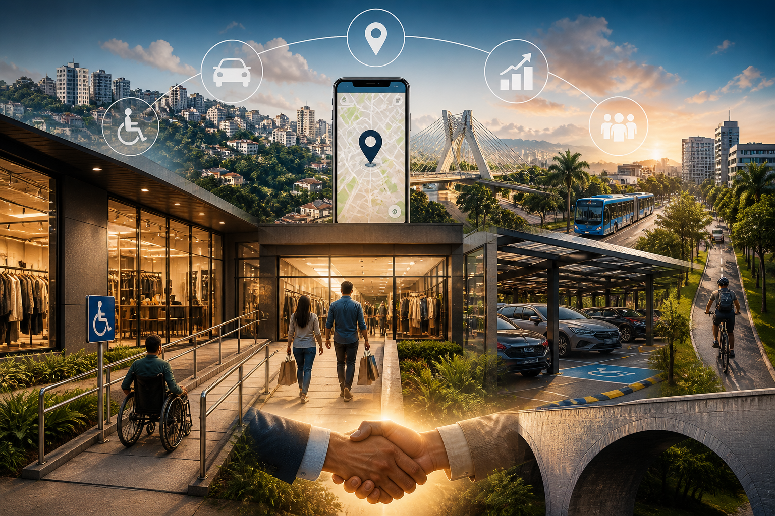 La importancia del acceso en locales comerciales