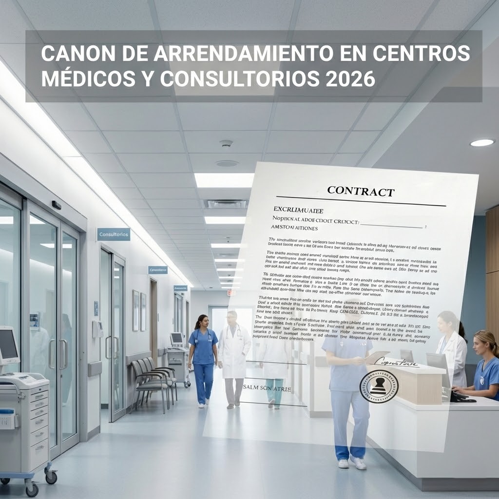 Canon de Arrendamiento en Consultorios Médicos 2026: Cómo Profesionales de la Salud Ahorran hasta $1.8M/Mes