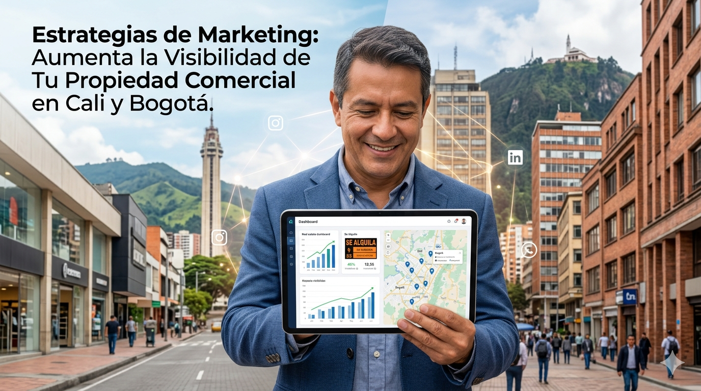Estrategias de marketing para aumentar la visibilidad de tu propiedad comercial.