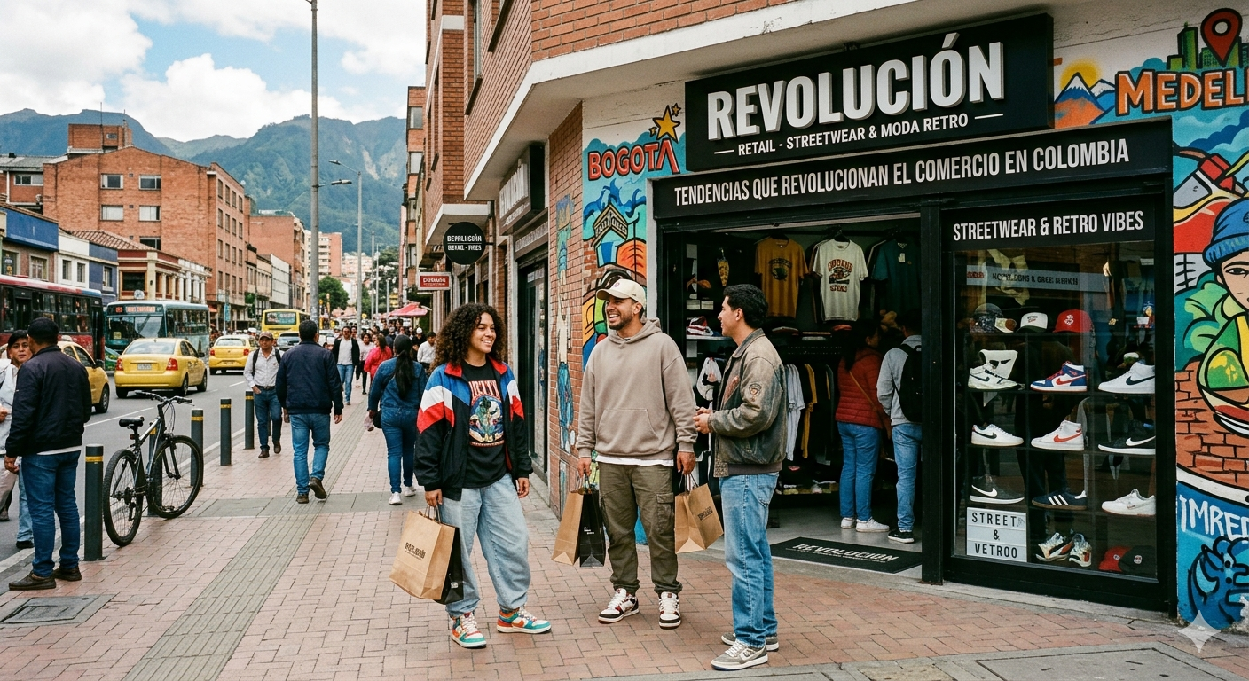 Tendencias de retail que están revolucionando el comercio en Colombia.