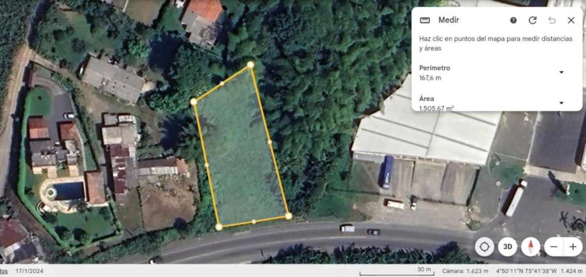 Lote en Arriendo - Variante Romelia - El Pollo, 1900,0 m² (foto 4) — CREBI
