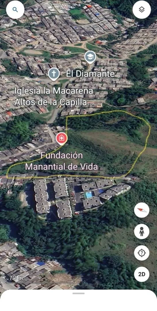 Lote en Venta en Solidaridad por Colombia, Dosquebradas, 30611,0 m² — CREBI