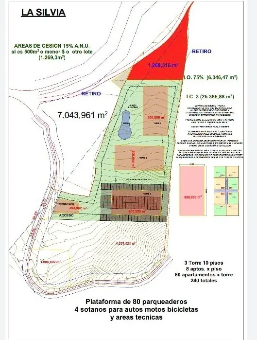 Lote en Venta en La Bella, Mundo Nuevo, 8500,0 m² (foto 2) — CREBI