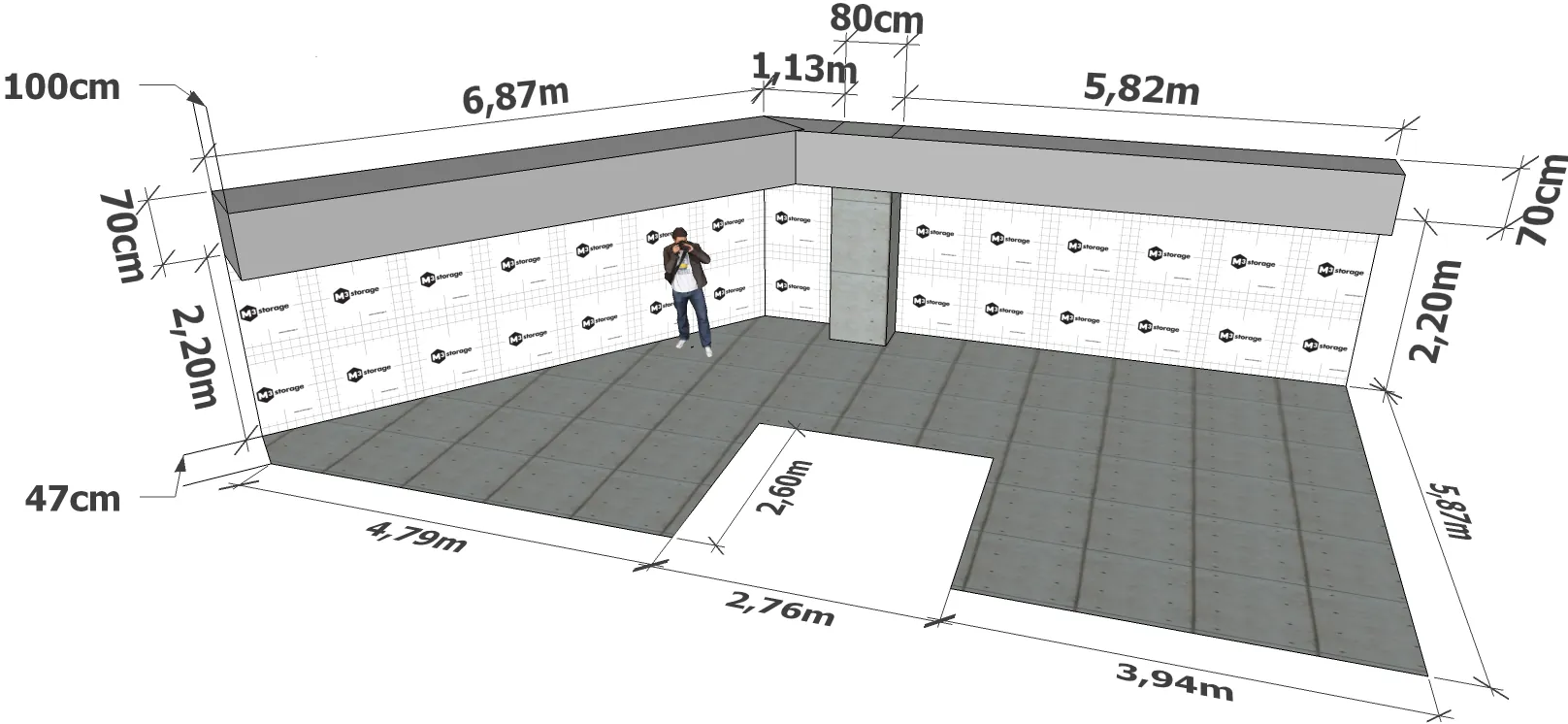 Bodega en Arriendo en Robledo, Medellín, 52,0 m² (foto 5) — CREBI